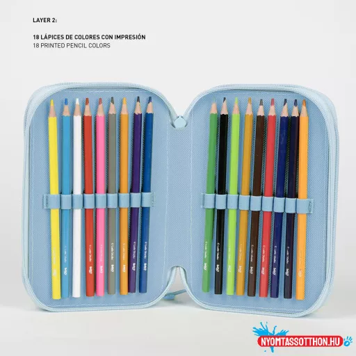Bluey Striped tolltartó töltött 3 emeletes