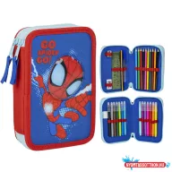 Pókember Spidey Go tolltartó töltött 2 emeletes