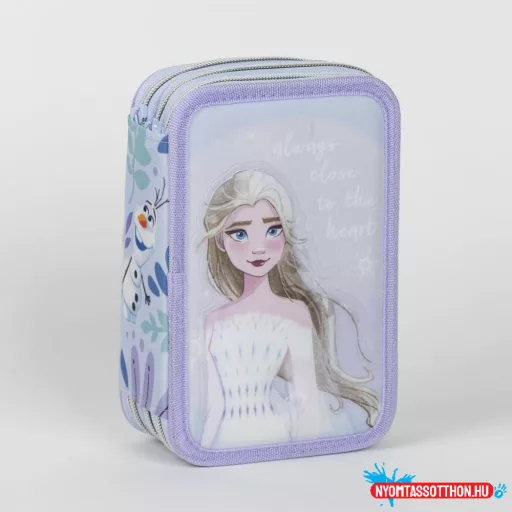Disney Jégvarázs Elsa tolltartó töltött 3 emeletes