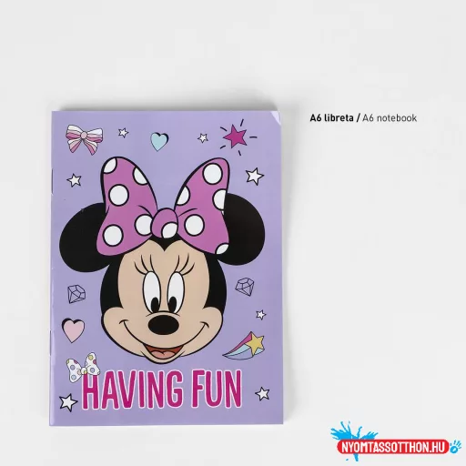Disney Minnie Having Fun Purple írószer szett