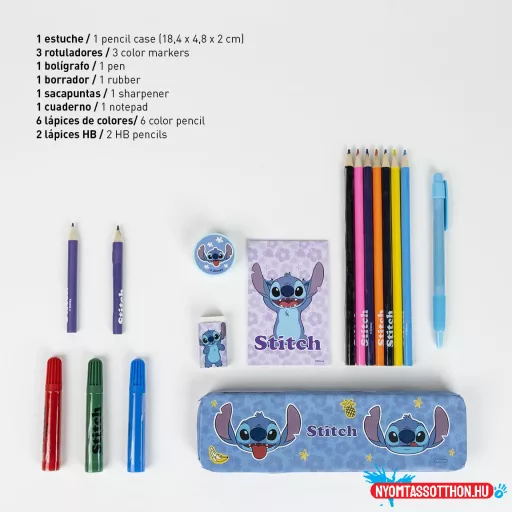 Disney Lilo és Stitch, A csillagkutya Fruits írószer szett