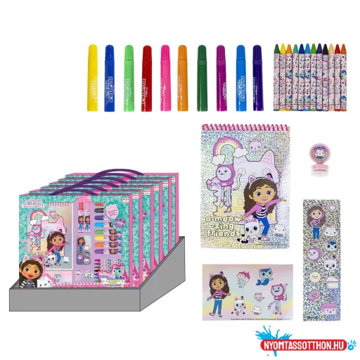 Gabi babaháza Cat Adventures Holo írószer szett