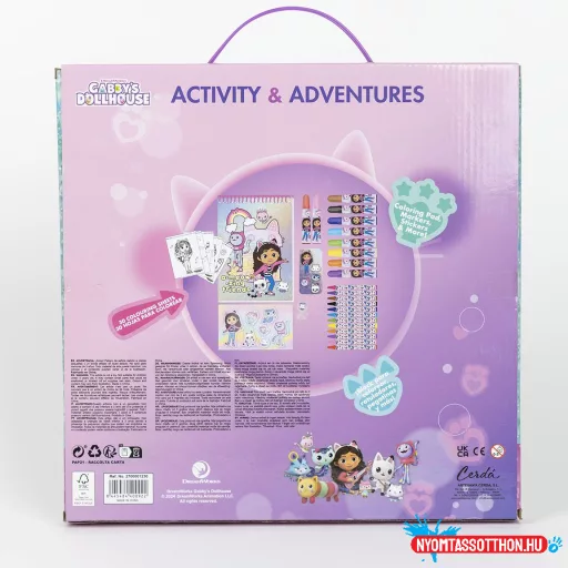 Gabi babaháza Cat Adventures Holo írószer szett