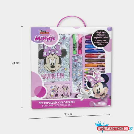 Disney Minnie Having Fun írószer szett