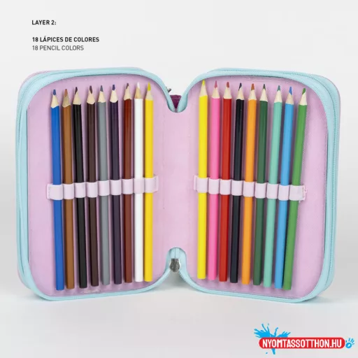 Gabi babaháza Rainbow tolltartó töltött 3 emeletes