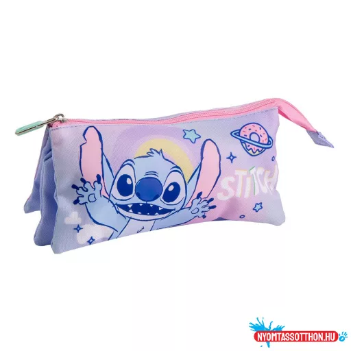 Disney Lilo és Stitch, A csillagkutya Universe 3 rekeszes tolltartó 23 cm