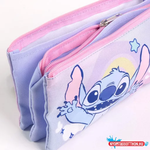 Disney Lilo és Stitch, A csillagkutya Universe 3 rekeszes tolltartó 23 cm