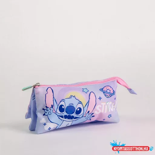 Disney Lilo és Stitch, A csillagkutya Universe 3 rekeszes tolltartó 23 cm