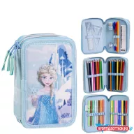 Disney Jégvarázs Frosty tolltartó töltött 3 emeletes