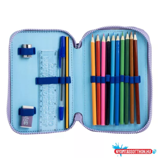 Disney Lilo és Stitch, A csillagkutya Scrump tolltartó töltött 2 emeletes