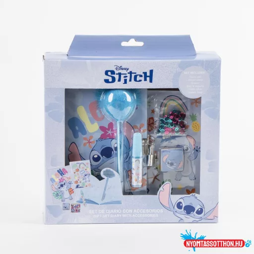 Disney Lilo és Stitch, A csillagkutya Aloha lakatos napló szett