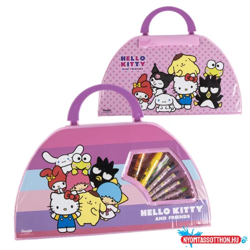 Hello Kitty Friends írószer szett 50 db-os