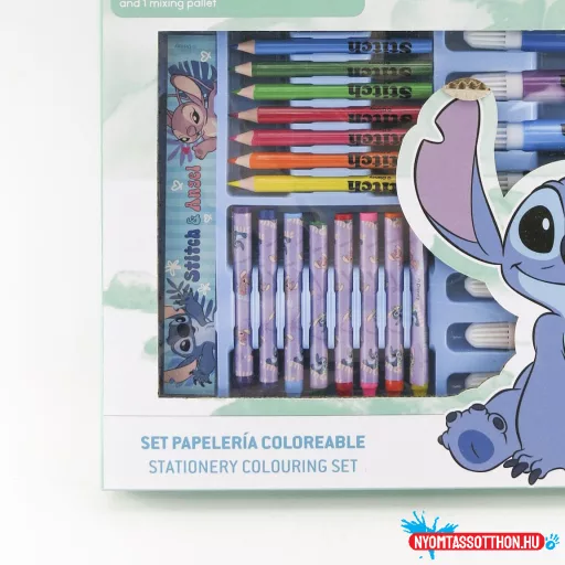 Disney Lilo és Stitch, A csillagkutya Angel írószer szett aktatáskában