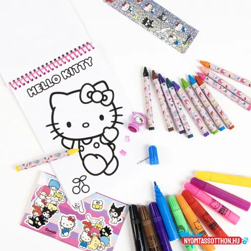 Hello Kitty Friends Holo írószer szett