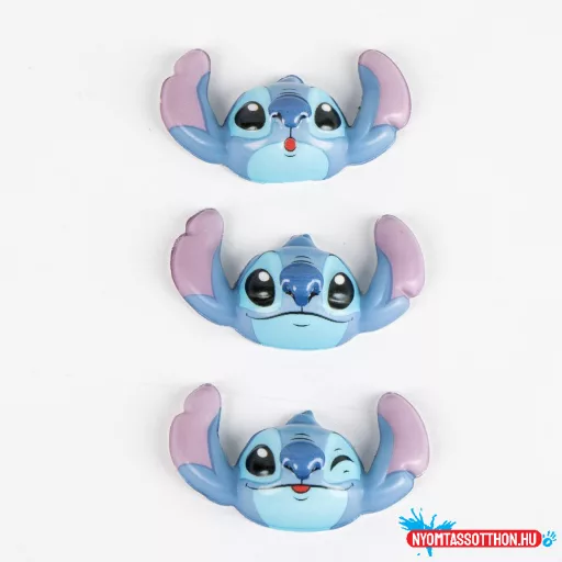 Disney Lilo és Stitch, A csillagkutya Face dekor matrica szett 3 db-os