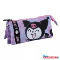 Hello Kitty Little Rebel 3 rekeszes tolltartó 23 cm