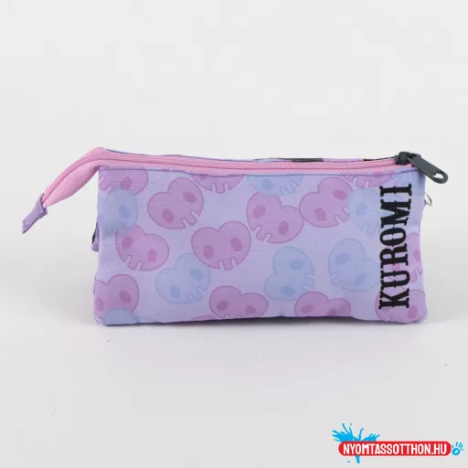 Hello Kitty Little Rebel 3 rekeszes tolltartó 23 cm