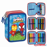Pókember Spidey Friends tolltartó töltött 3 emeletes