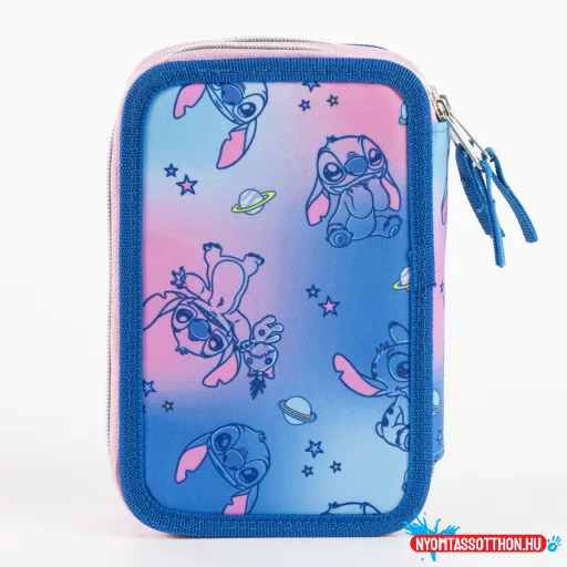 Disney Lilo és Stitch, A csillagkutya Galaxy tolltartó töltött 3 emeletes