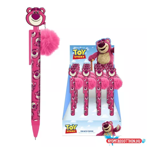 Disney Játékháború Lotso Strawberry toll dísszel