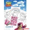 Disney Játékháború Lotso Strawberry színező szett matricával