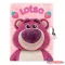 Disney Játékháború Lotso Strawberry 3D plüss A5 lakatos napló