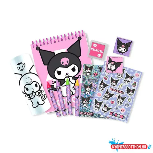Hello Kitty Kuromi 3D írószer szett