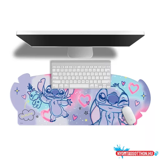 Disney Lilo és Stitch, A csillagkutya This World asztali egérpad 80x35 cm