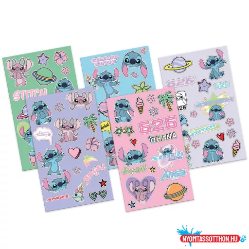 Disney Lilo és Stitch, A csillagkutya This World matrica szett 5 ív