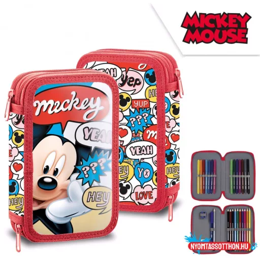 Disney Mickey Yeah tolltartó töltött 2 emeletes