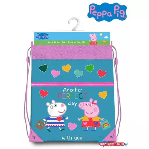 Peppa malac Perfect Day sporttáska tornazsák 42 cm