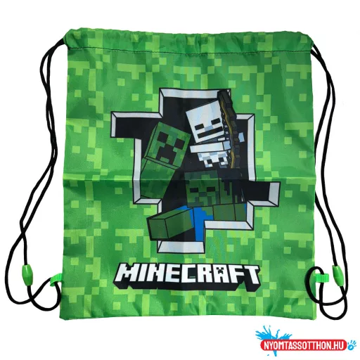 Minecraft Creeper sporttáska tornazsák 37 cm
