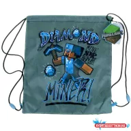 Minecraft Diamond sporttáska tornazsák 37 cm