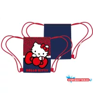 Hello Kitty Red Bow sporttáska, tornazsák 40 cm