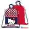 Hello Kitty Red Bow Deluxe sporttáska, tornazsák 45 cm