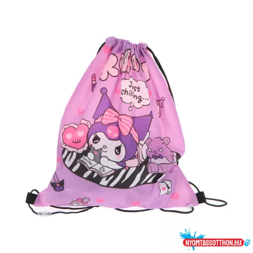 Hello Kitty Kuromi sporttáska, tornazsák 40 cm