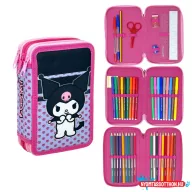 Hello Kitty Kuromi tolltartó töltött 3 emeletes