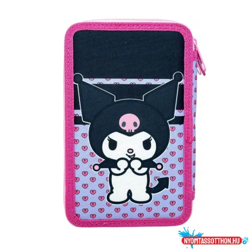Hello Kitty Kuromi tolltartó töltött 3 emeletes