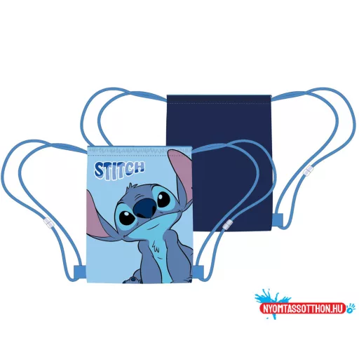 Disney Lilo és Stitch, A csillagkutya Alien sporttáska, tornazsák 40 cm