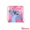 Disney Lilo és Stitch, A csillagkutya Pink Planet sporttáska, tornazsák 40 cm
