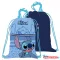 Disney Lilo és Stitch, A csillagkutya Alien Deluxe sporttáska, tornazsák 45 cm