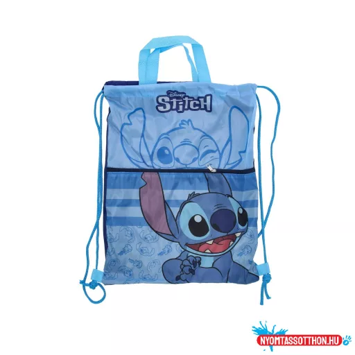 Disney Lilo és Stitch, A csillagkutya Alien Deluxe sporttáska, tornazsák 45 cm