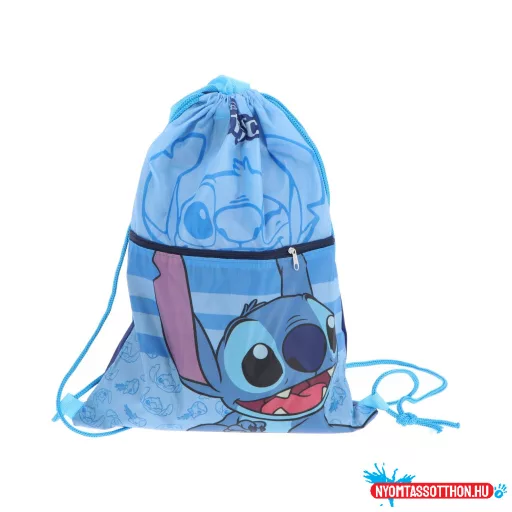 Disney Lilo és Stitch, A csillagkutya Alien Deluxe sporttáska, tornazsák 45 cm