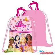 Disney Hercegnők Power Deluxe sporttáska, tornazsák 45 cm