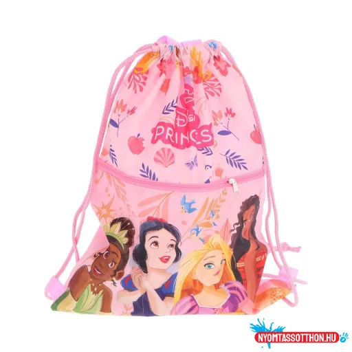 Disney Hercegnők Power Deluxe sporttáska, tornazsák 45 cm