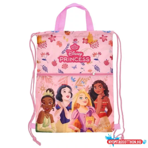 Disney Hercegnők Power Deluxe sporttáska, tornazsák 45 cm