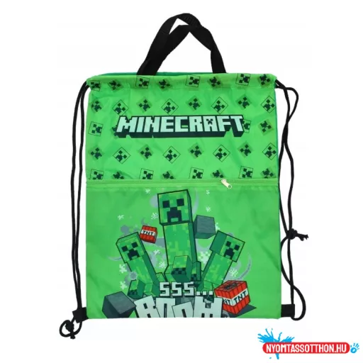 Minecraft Boom Deluxe sporttáska, tornazsák 45 cm