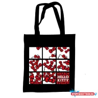 Hello Kitty Bows vászontáska, bevásárlótáska 44 cm