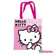 Hello Kitty Pink vászontáska, bevásárlótáska 44 cm