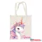 Unikornis Mystic vászontáska, bevásárlótáska 44 cm
